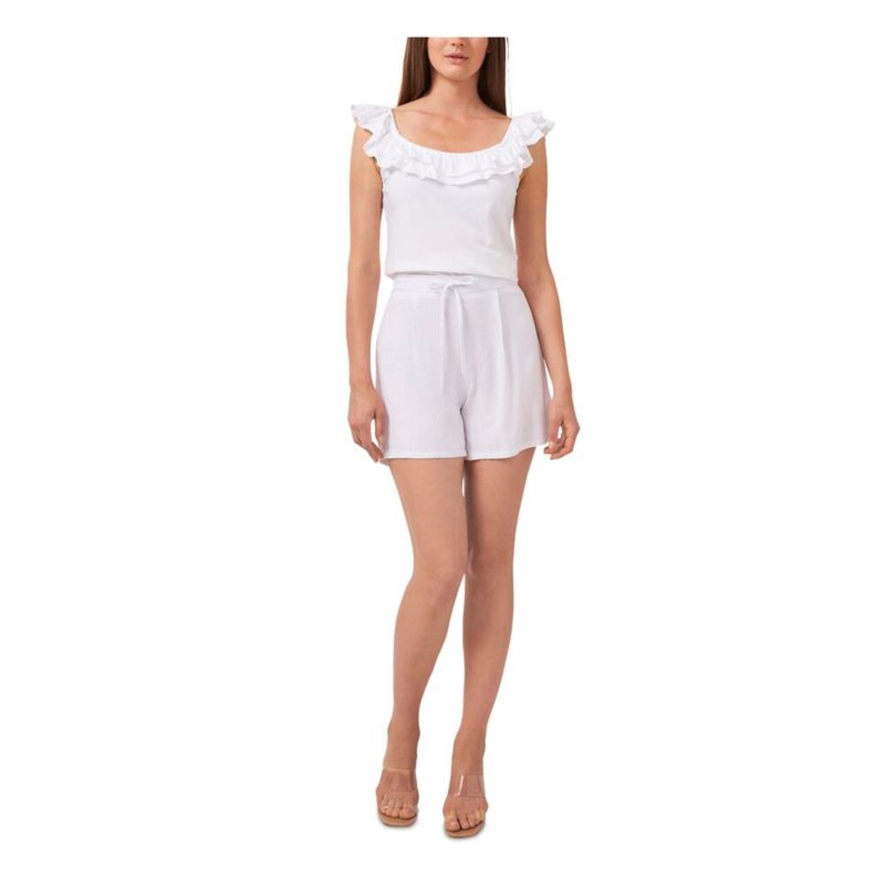 NWT RILEY&RAE Womens White Tie Shorts XS